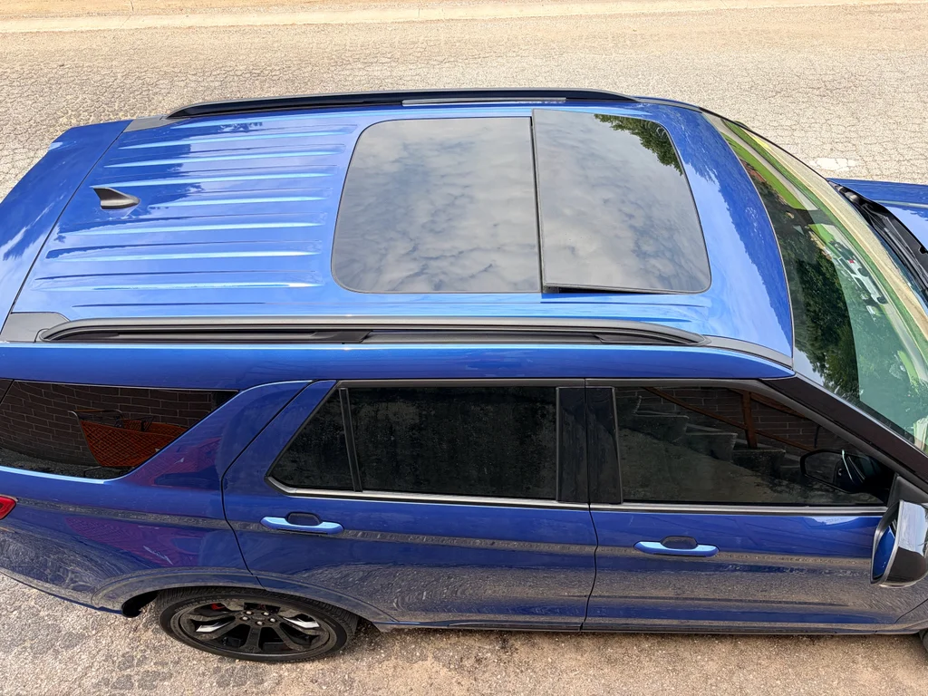 Used 2021 Atlas Blue Metallic Ford ST image 9