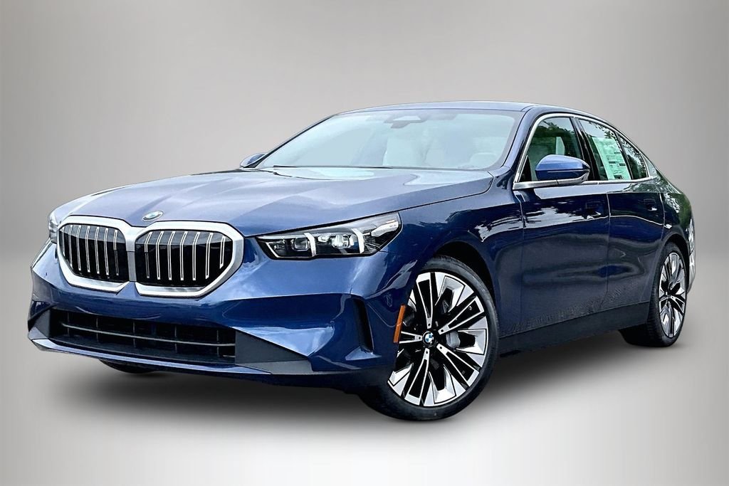 New 2026 Blue BMW 540i xDrive image 2