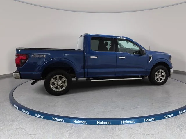 Certified Used 2025 Blue Metallic Ford XLT image 4