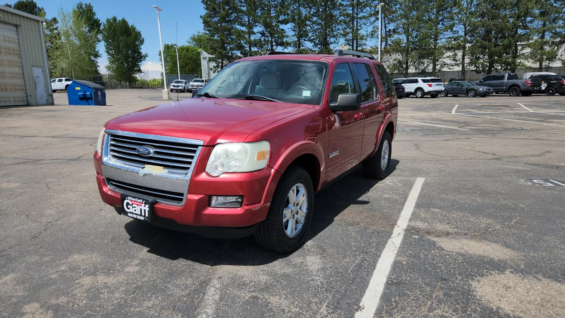 Used 2008 Ford Explorer XLT with VIN 1FMEU73E88UA23780 for sale in Fort Collins, CO