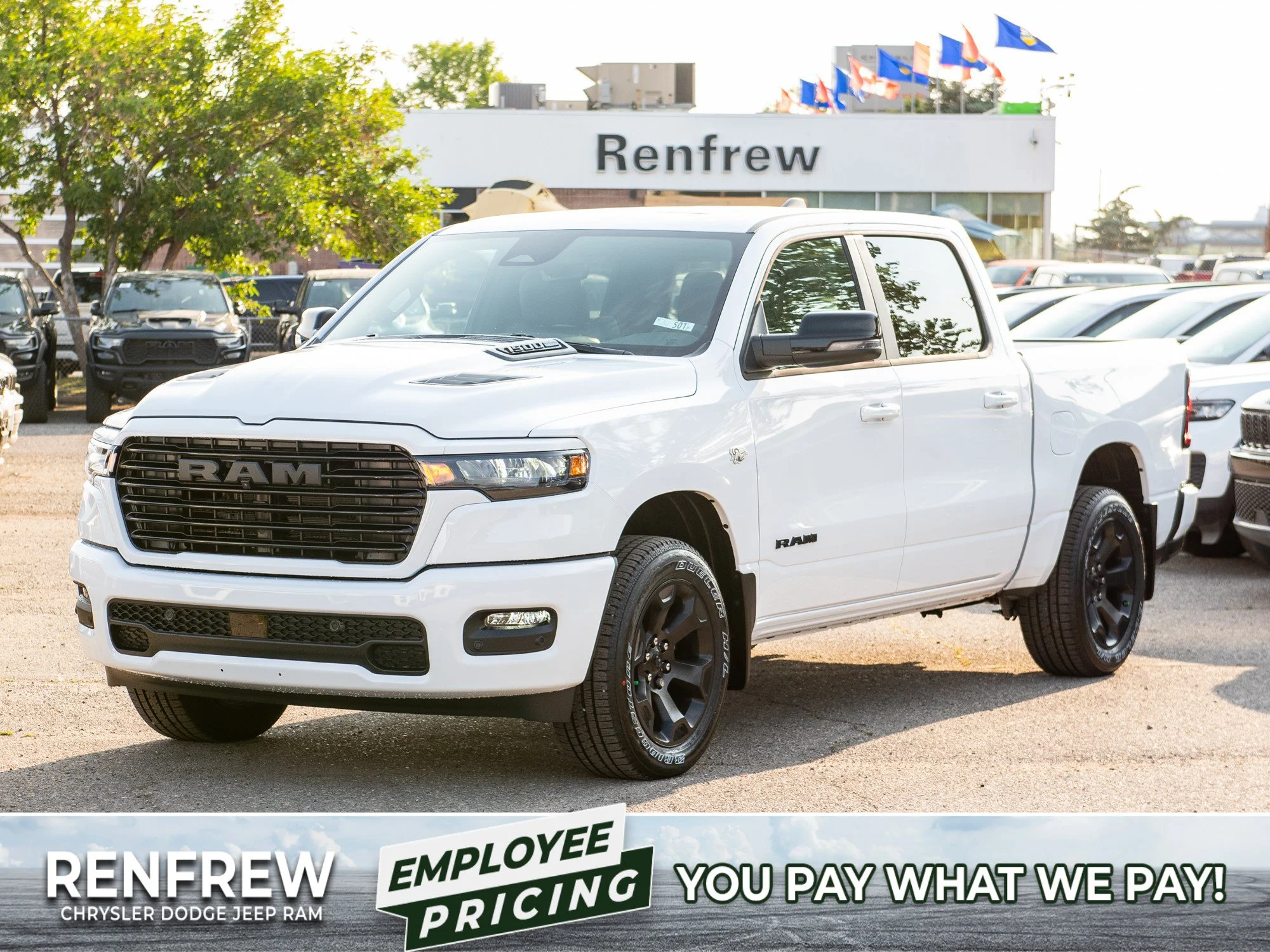 New 2026 White RAM Sport* image 1
