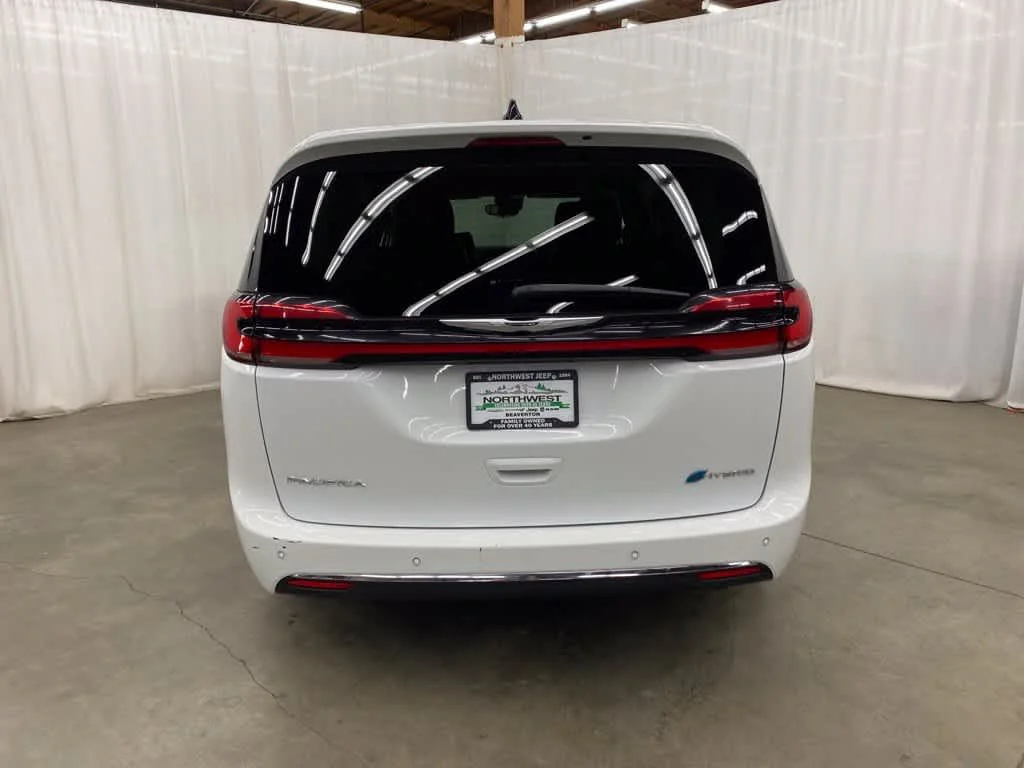 Used 2023 Bright White Clearcoat Chrysler Hybrid Touring L image 5