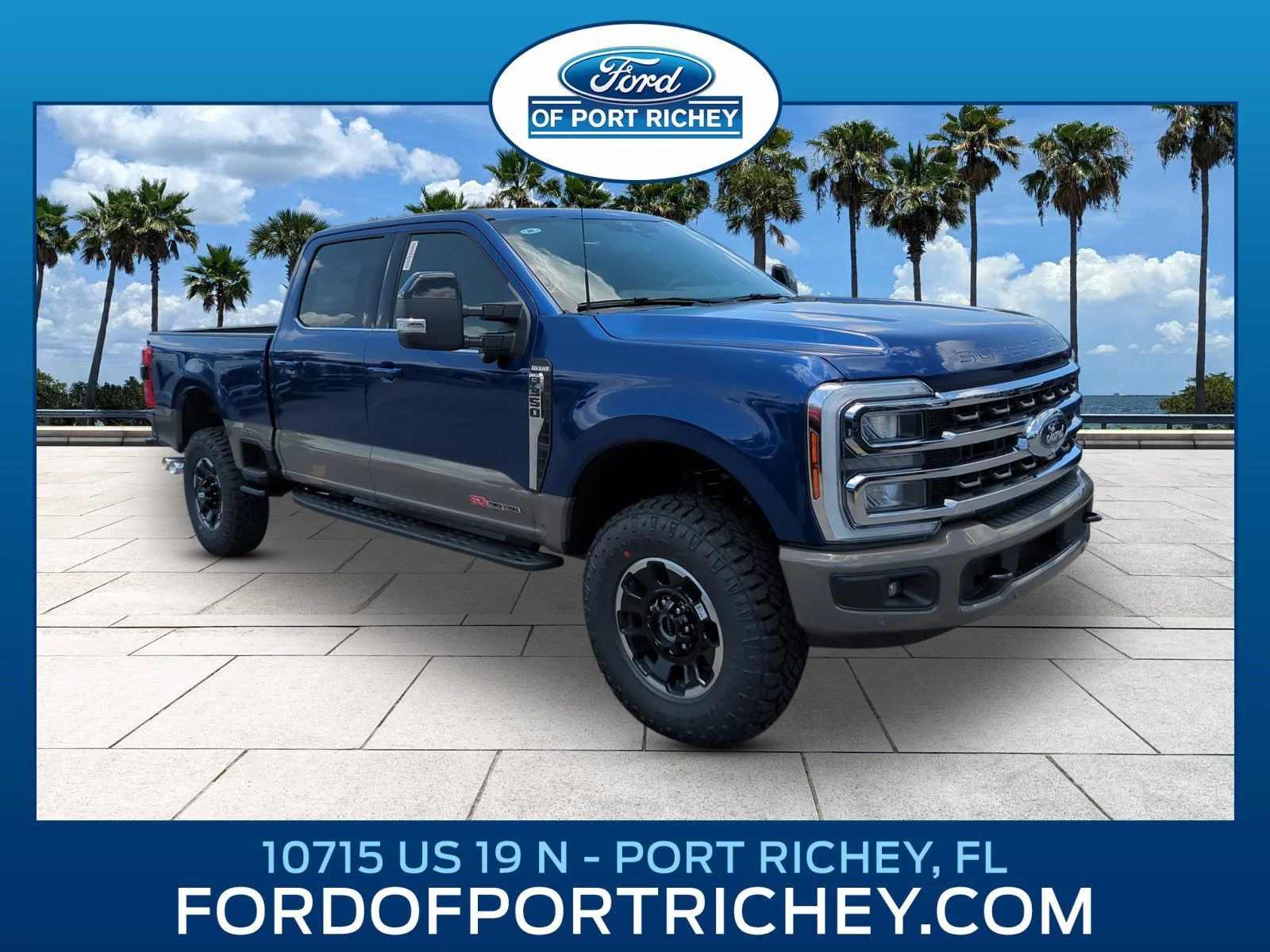 New 2026 Argon Blue Metallic Ford F-350® King Ranch® image 1