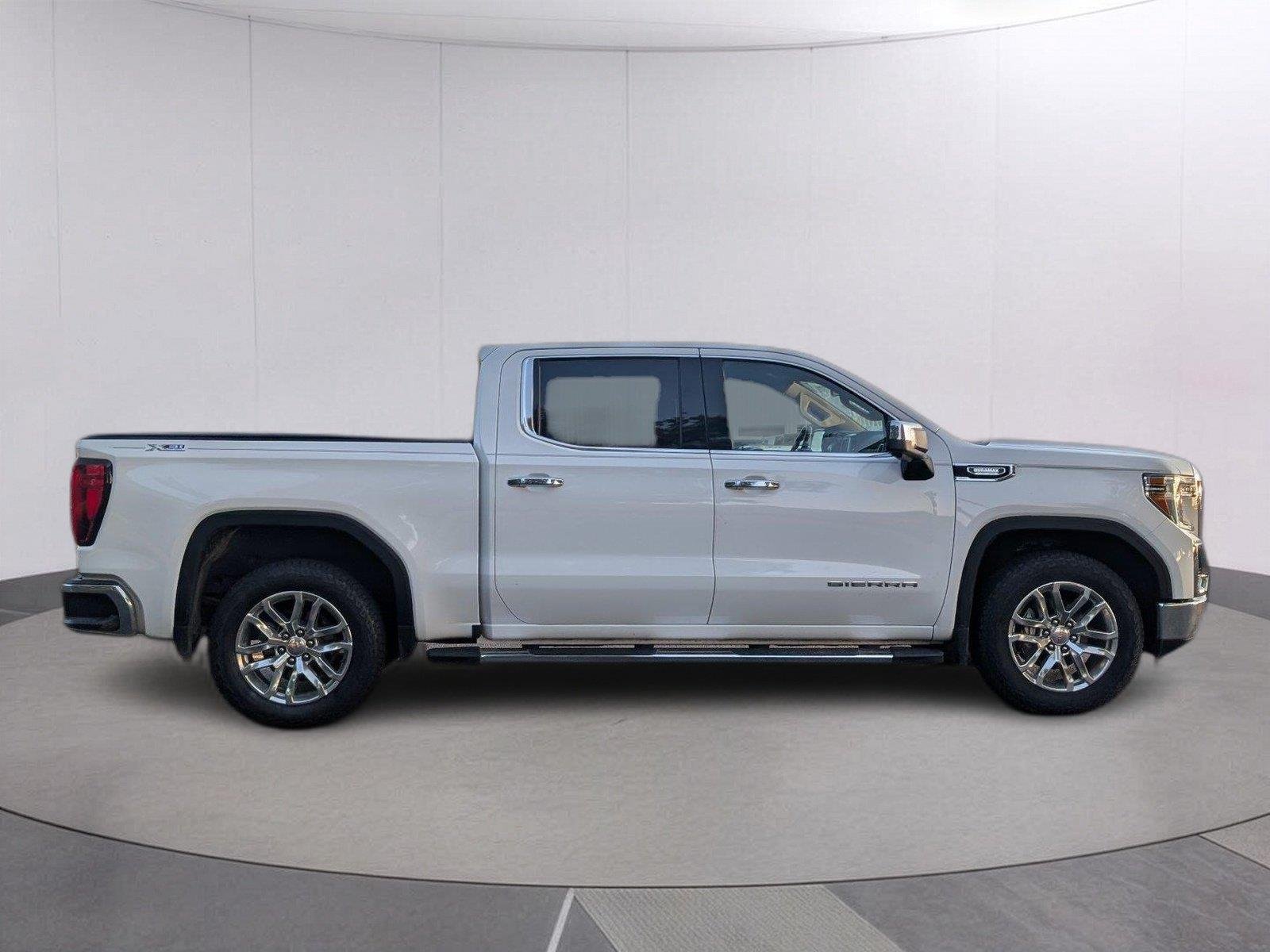 Used 2021 SUMMIT WHITE GMC SLT image 8