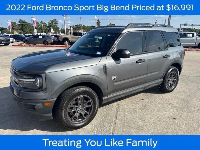 Used 2022 Carbonized Gray Metallic Ford Big Bend image 1