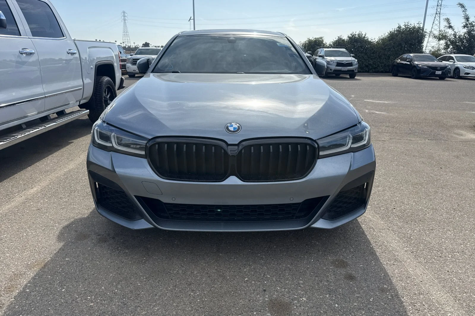 Used 2022 Blue BMW 530i image 6