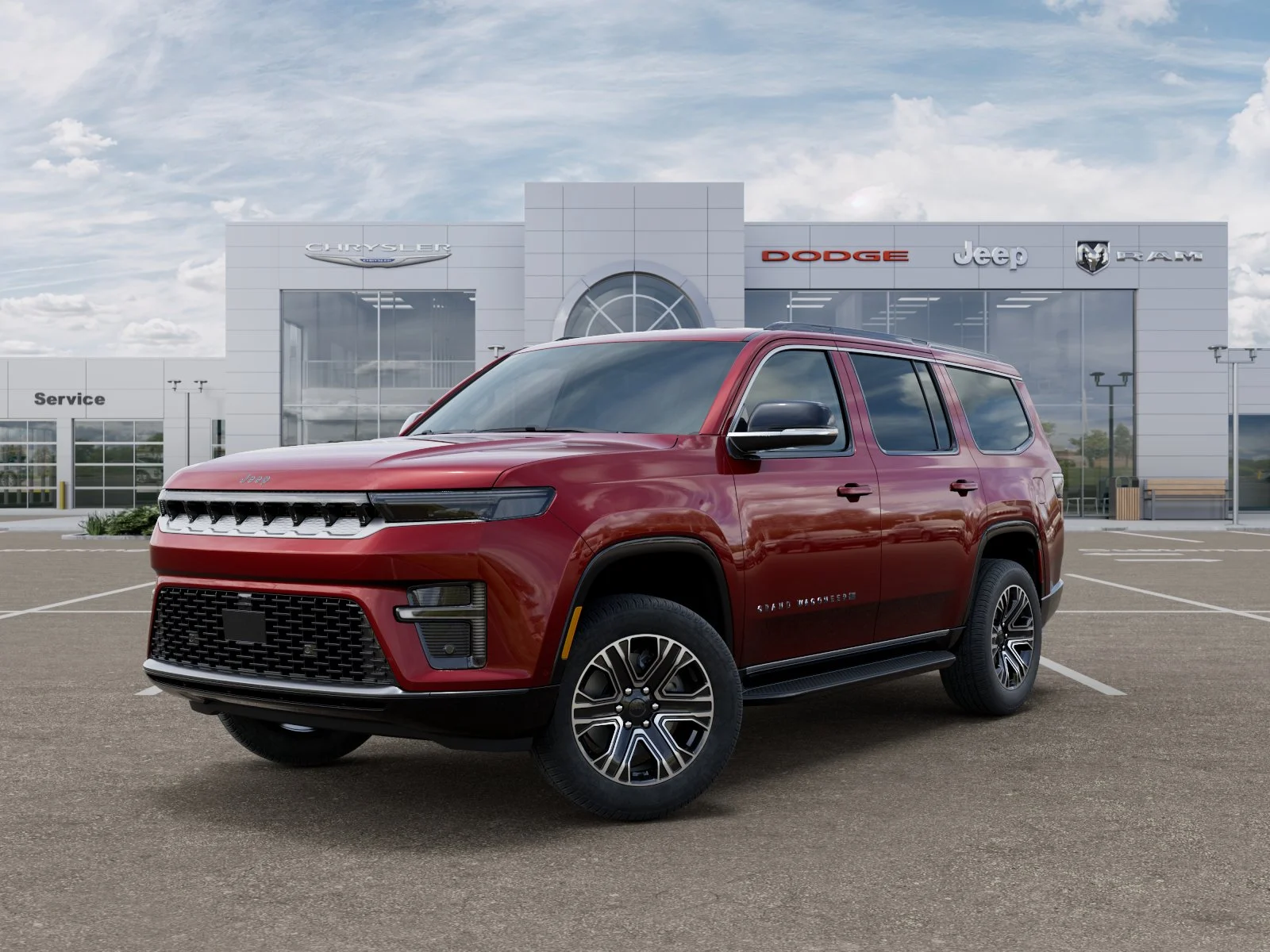 New 2026 Velvet Red Pearl-Coat Exterior Paint Jeep  image 28