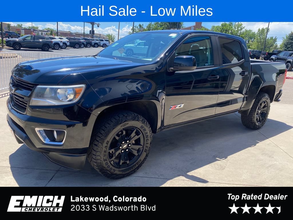 Used 2018 BLACK Chevrolet 4WD Z71 image 1