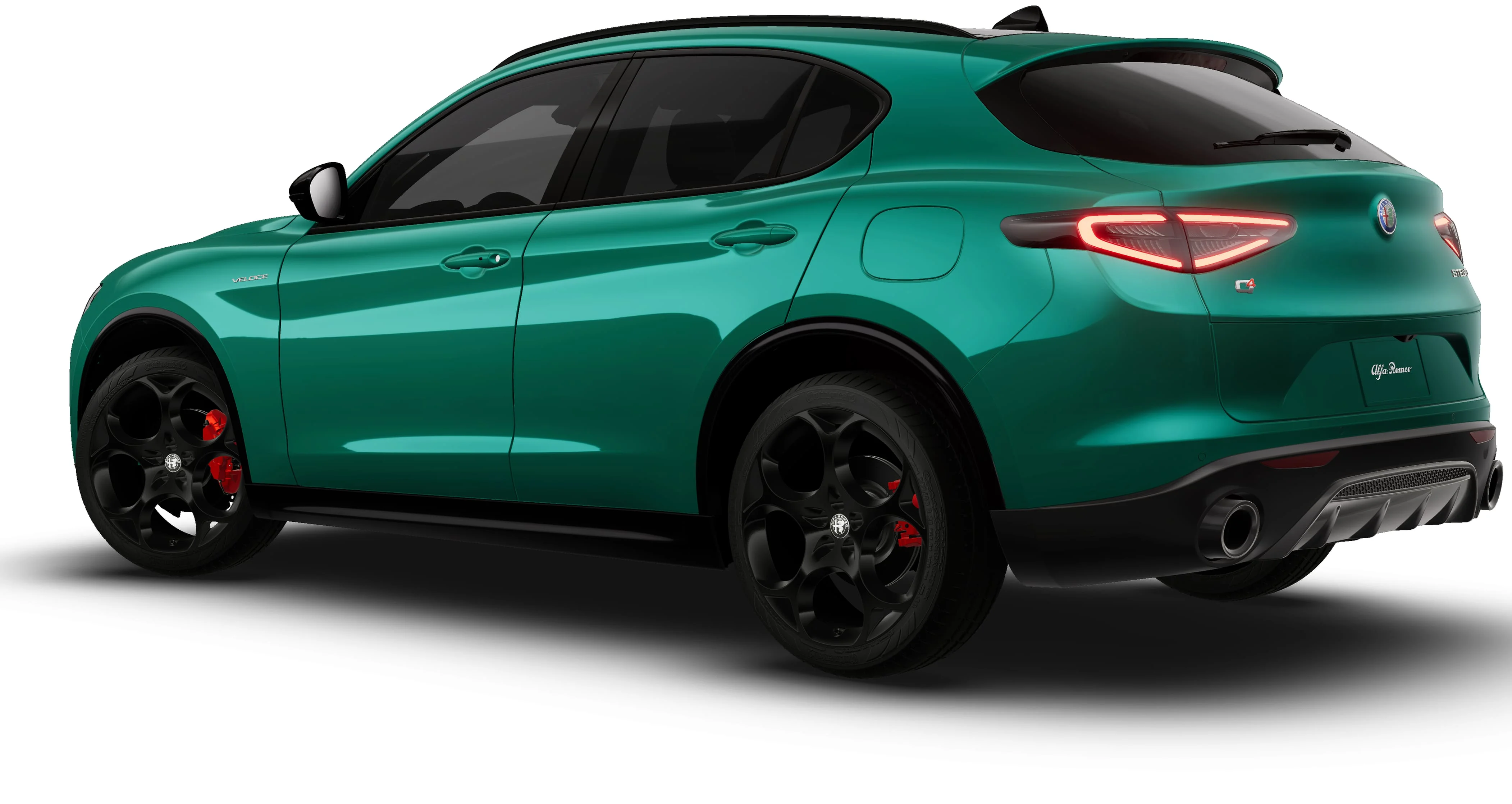 New 2026 Verde (Green) Fangio Metallic Exterior Paint Alfa Romeo Base image 14