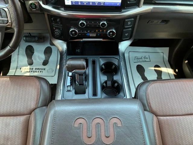 Used 2021 White Metallic Ford King Ranch image 12