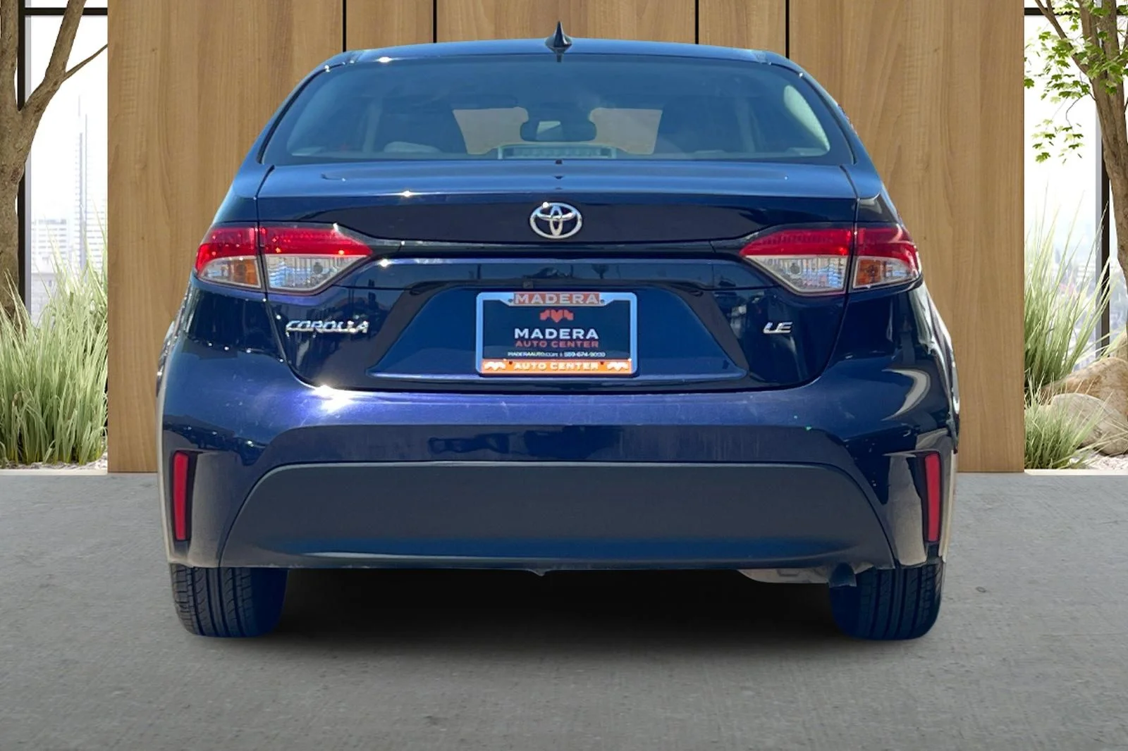 Used 2024 Blue Toyota LE image 5