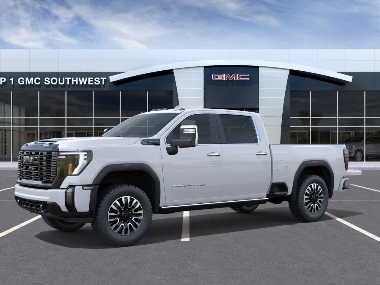 New 2026 Glacier White Tricoat GMC Denali Ultimate image 2