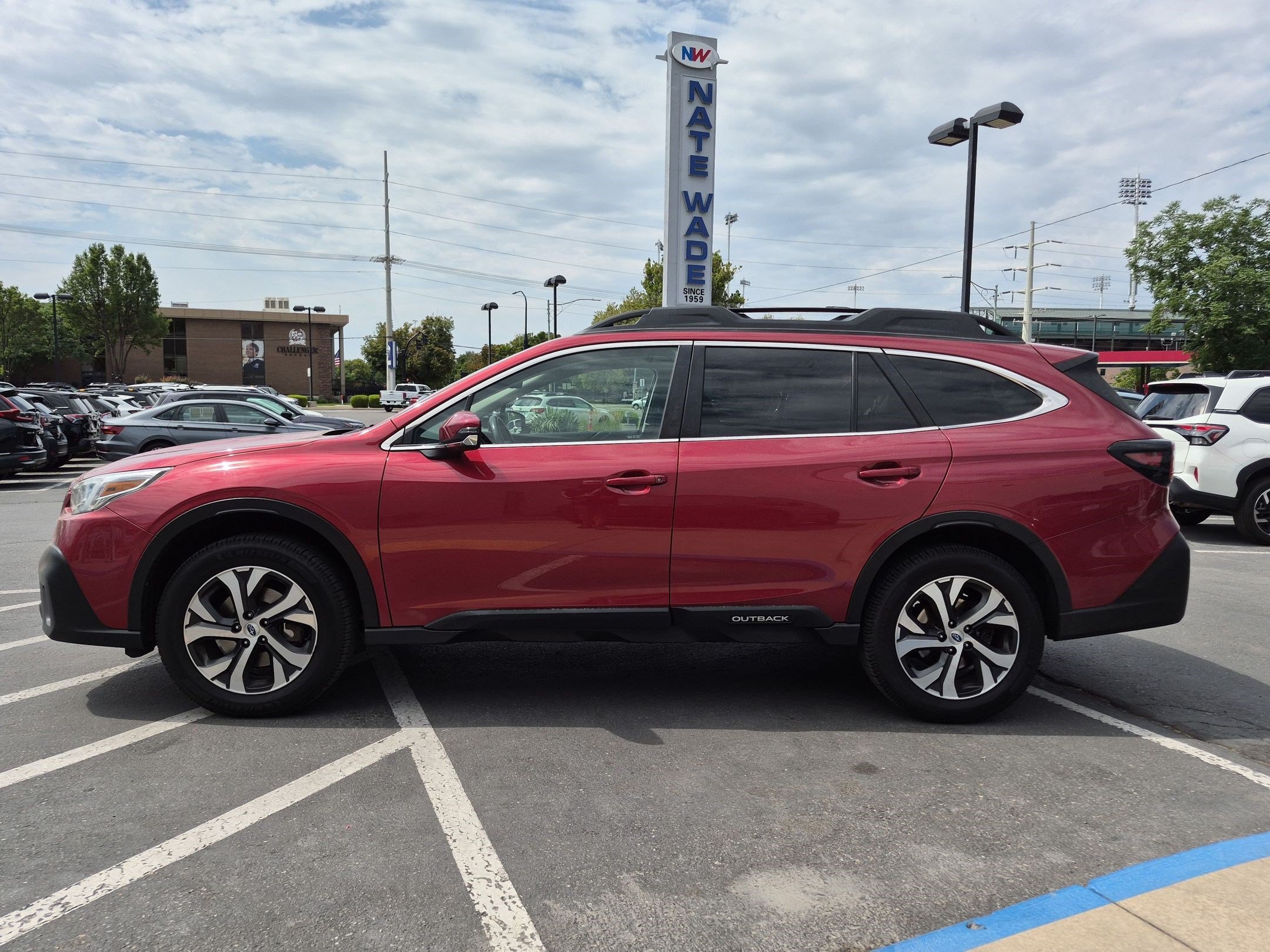 Used 2022 Crimson Red Pearl Subaru Limited XT image 7