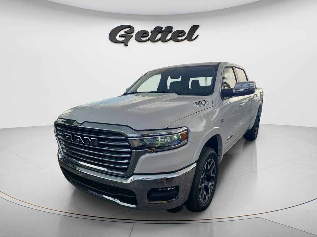 New 2026 Ivory White Tri-Coat Pearl-Coat Exterior Paint RAM Laramie image 1