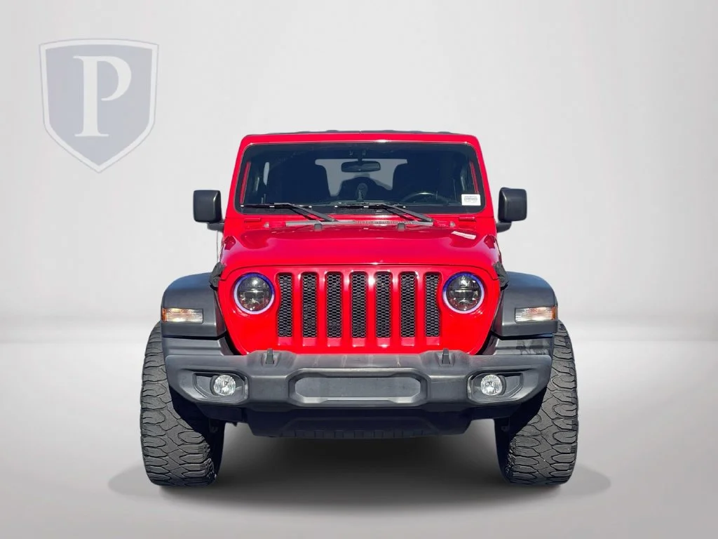 Used 2020 Red Jeep Unlimited Sport S image 3