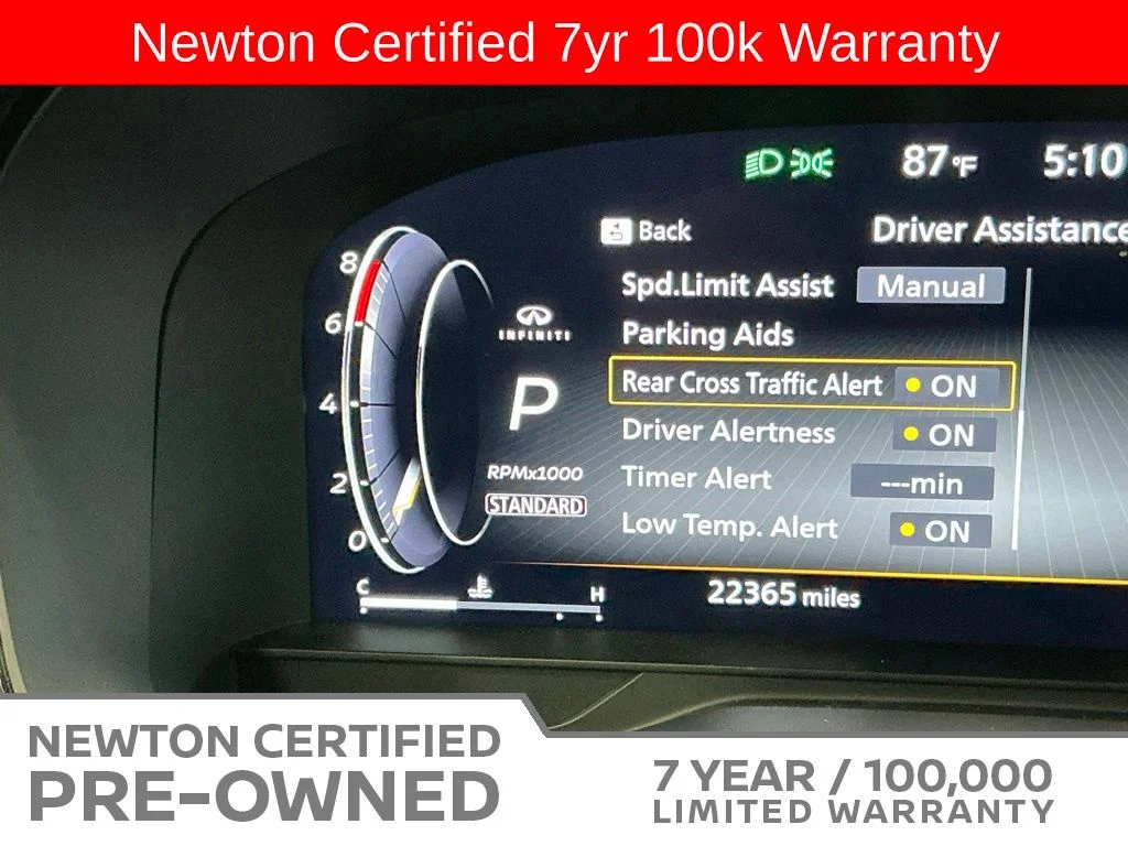 Certified Used 2025 Mineral Black INFINITI LUXE image 35