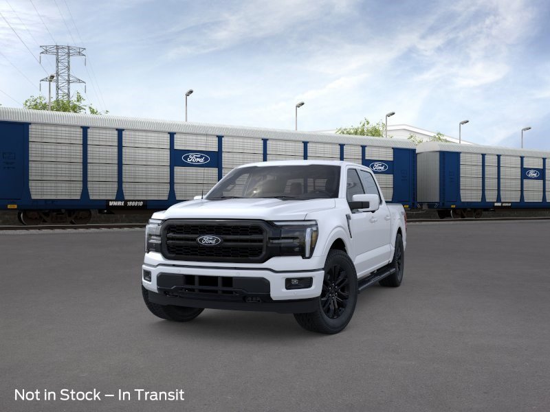New 2026 Star White Metallic Tri-Coat Ford LARIAT image 2