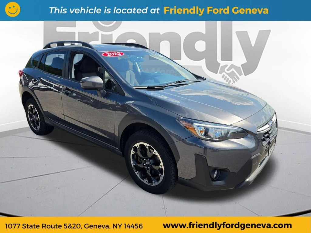 Used 2022 Magnetite Gray Metallic Subaru Premium image 3