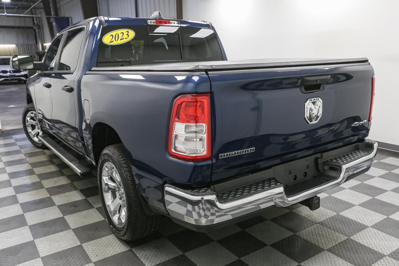 Used 2023 Patriot Blue Pearlcoat Ram Big Horn image 10