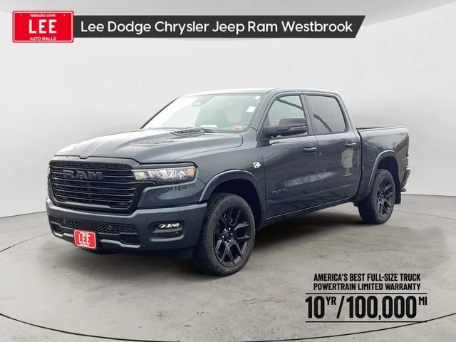 New 2026 Forged Blue Metallic Ram LARAMIE CREW CAB 4X4 5