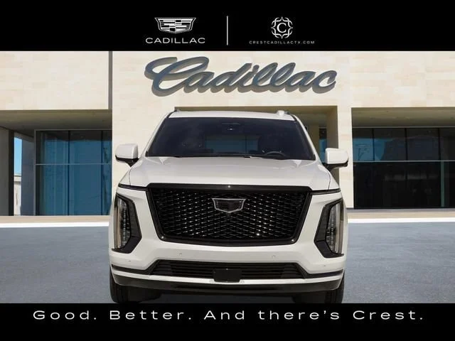 Used 2025 Crystal White Tricoat CADILLAC Sport image 11