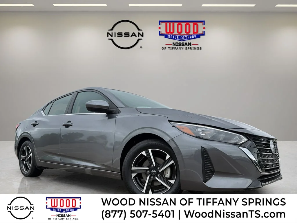 Used 2024 Gun Metallic Nissan SV image 1