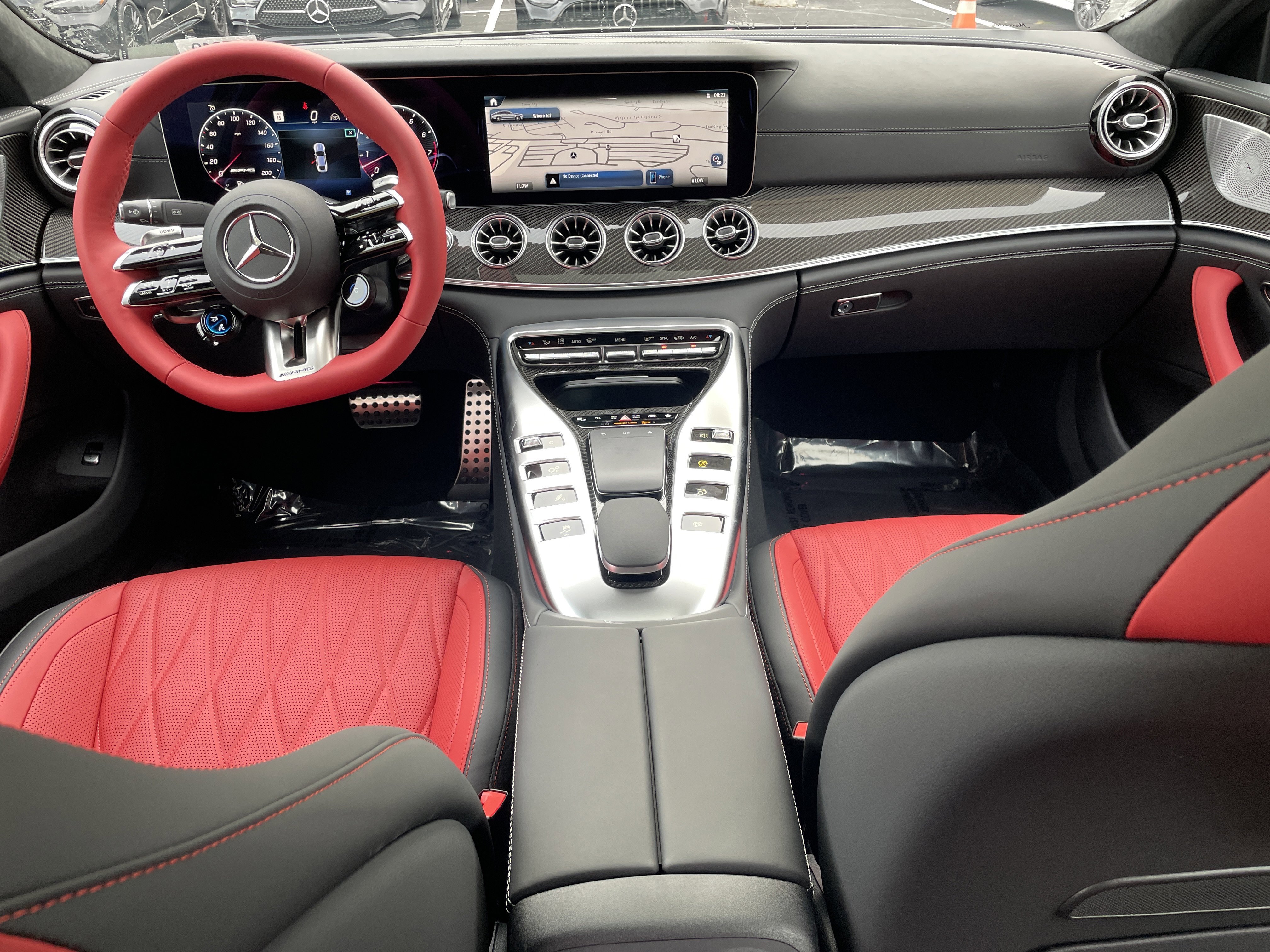 New 2026 Obsidian Black Metallic Mercedes-Benz AMG® GT 53 4-Door Coupe image 24