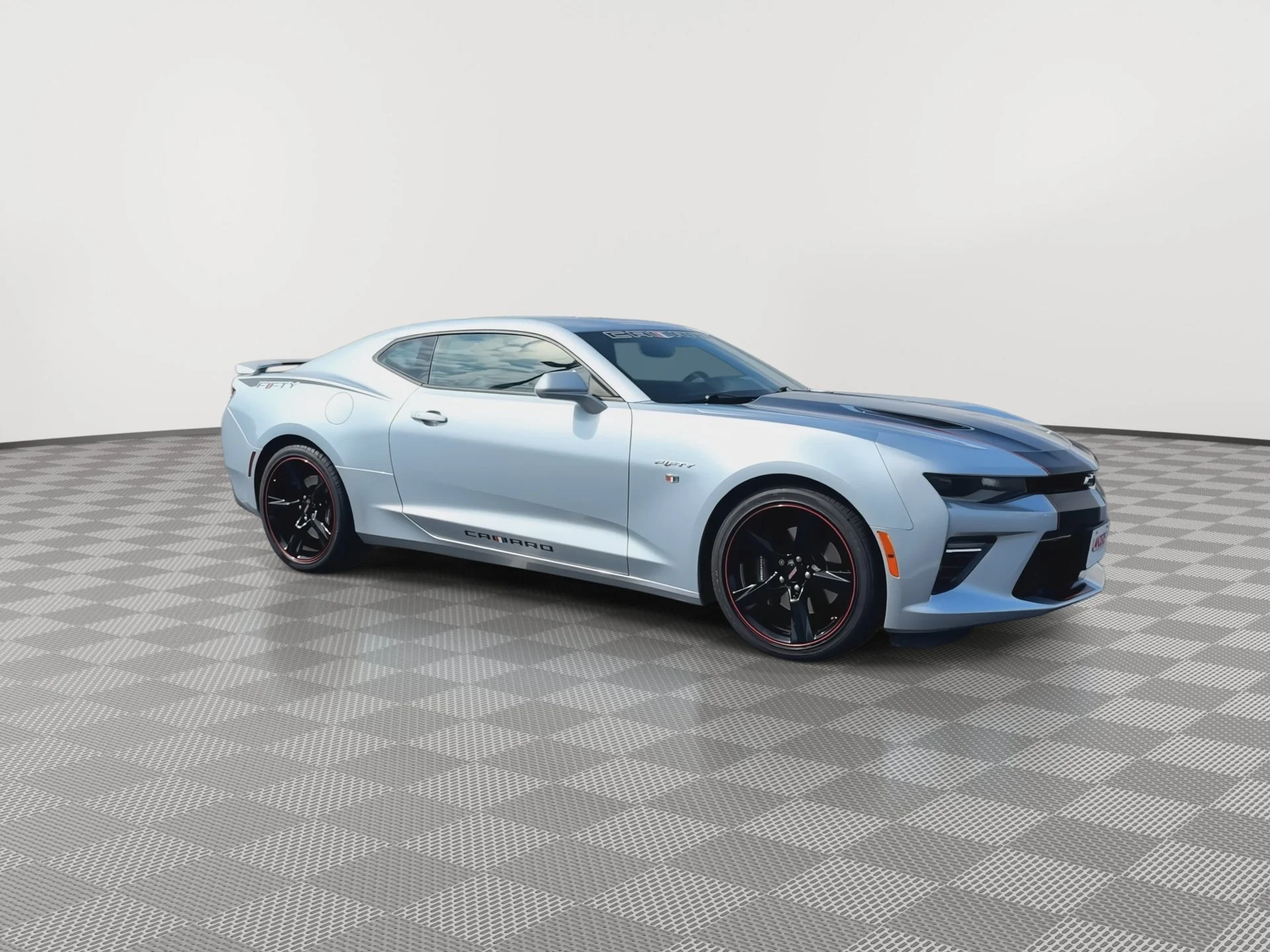 Used 2017 ARCTIC BLUE METALLIC Chevrolet 2SS image 2