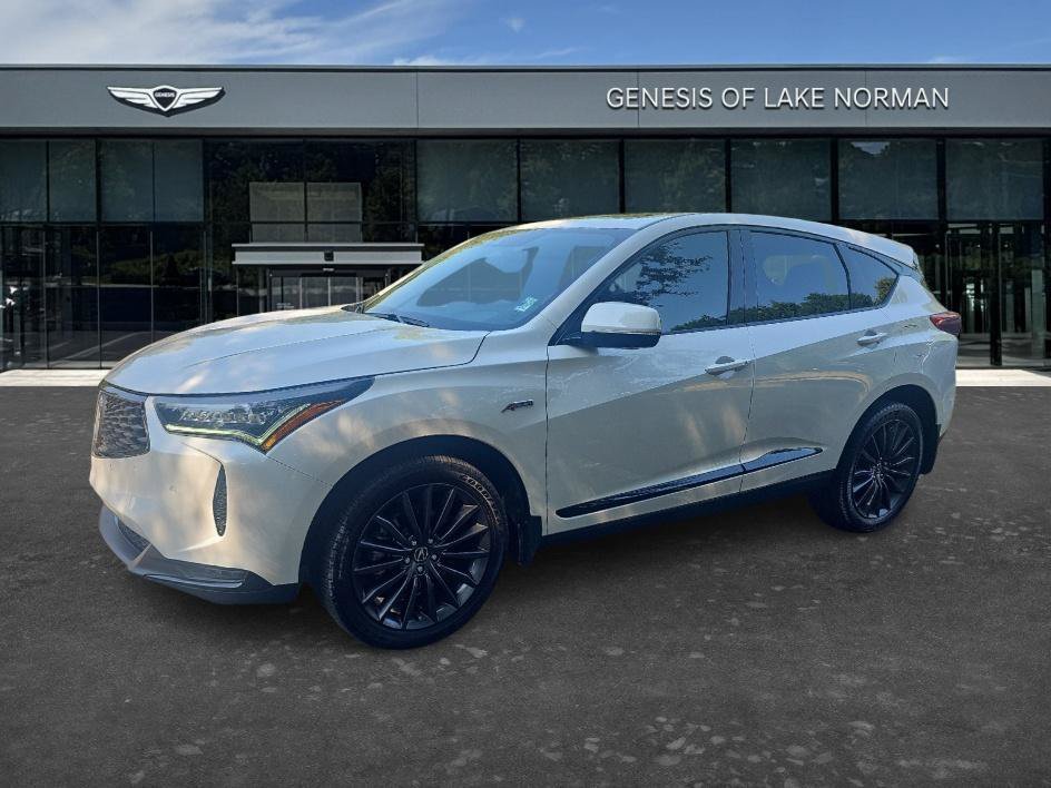 Used 2022 Platinum White Pearl Acura A-Spec Advance Package image 1