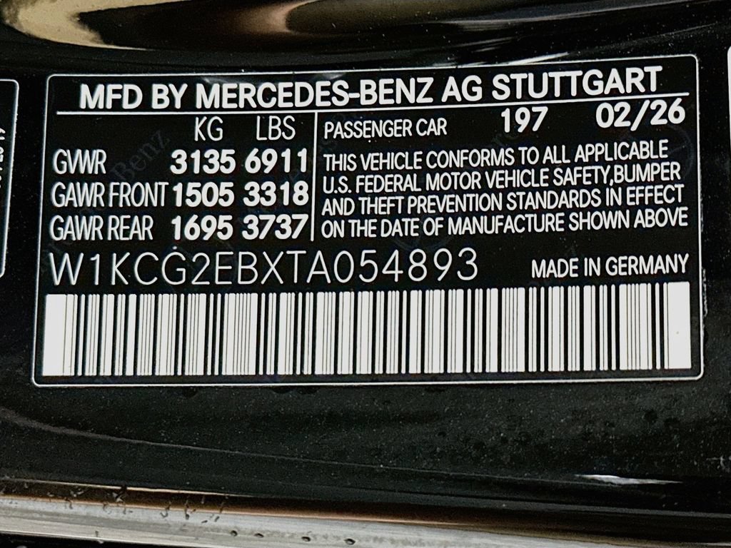 New 2026 Obsidian Black Metallic Mercedes-Benz 450 image 64