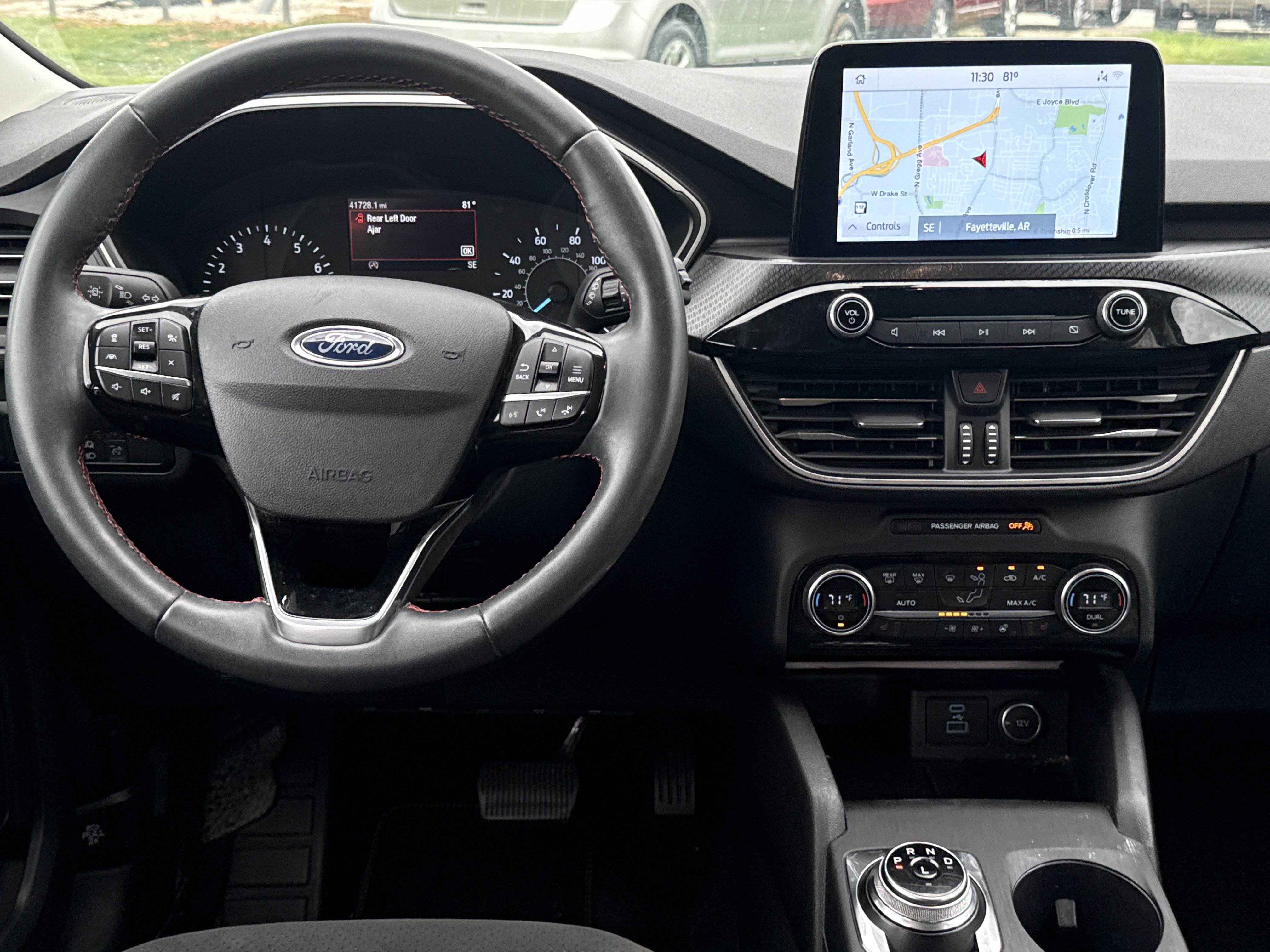 Used 2021 ICONIC SILVER METALLIC Ford SEL image 4