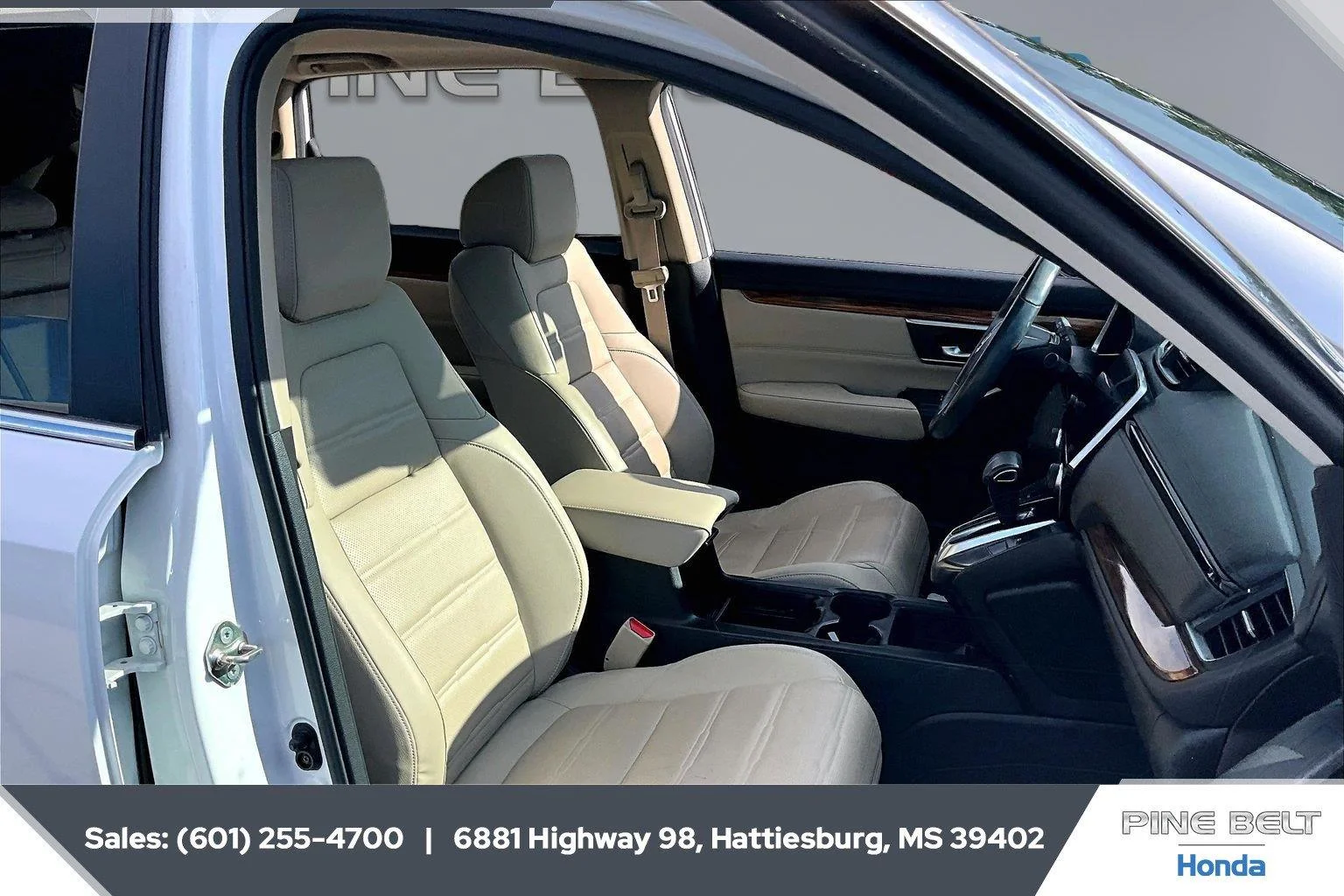 Used 2019 Platinum White Pearl Honda EX-L image 6