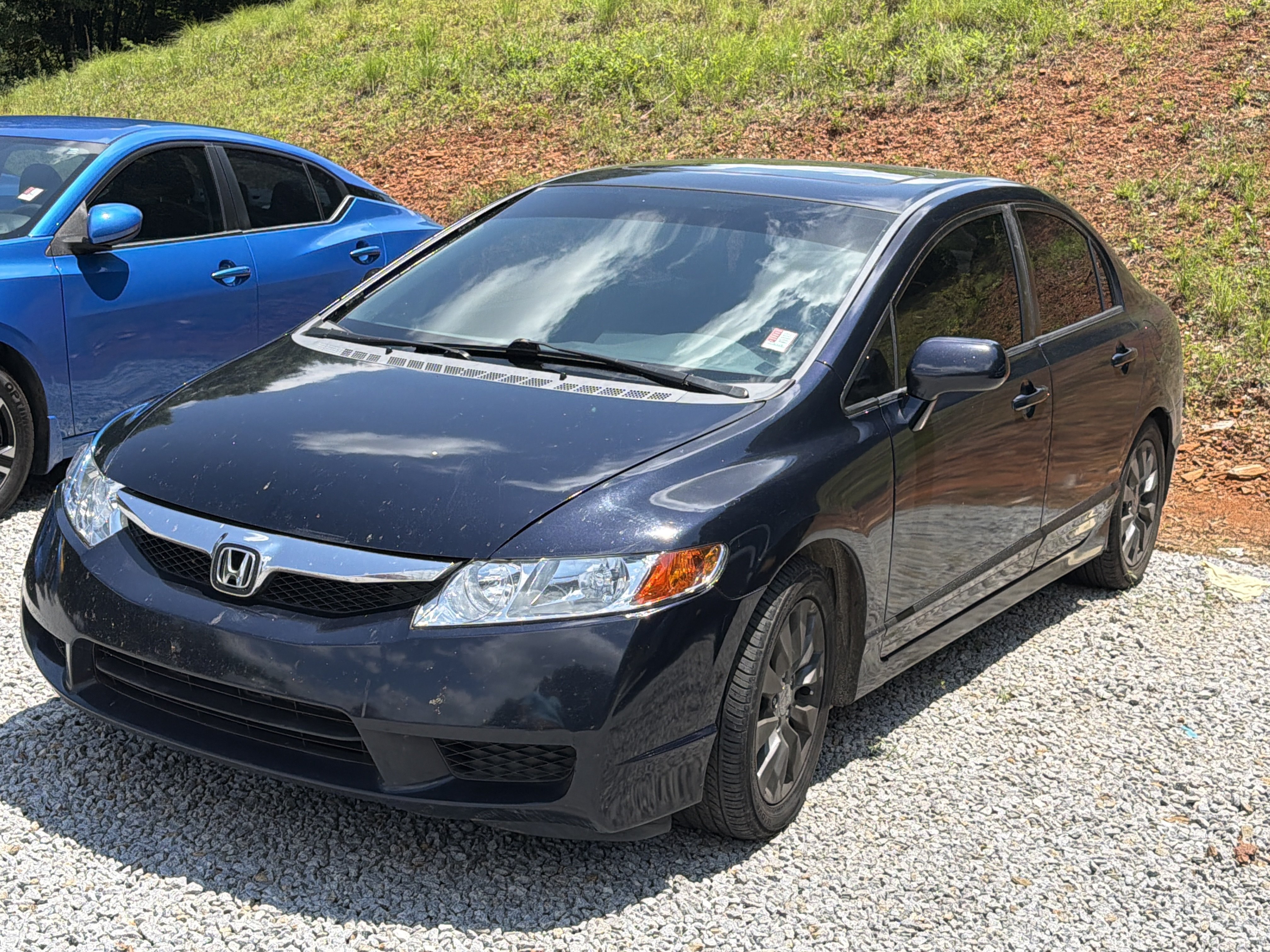 Used 2009 ROYAL BLUE PEARL BLUE Honda EX-L image 3