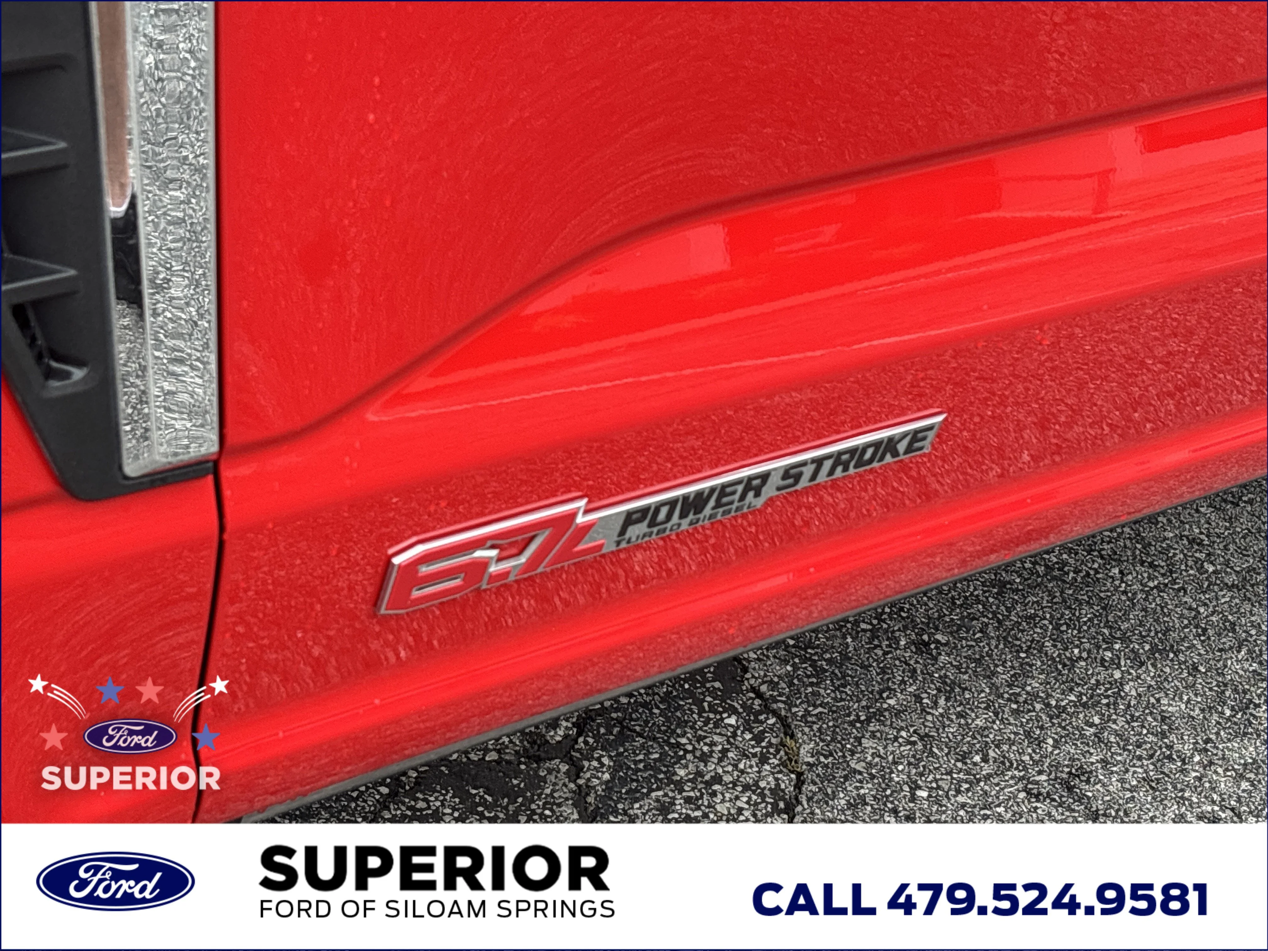 Used 2025 Race Red Ford Lariat 4WD image 15