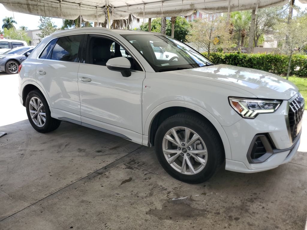 Used 2024 White Audi Premium image 2