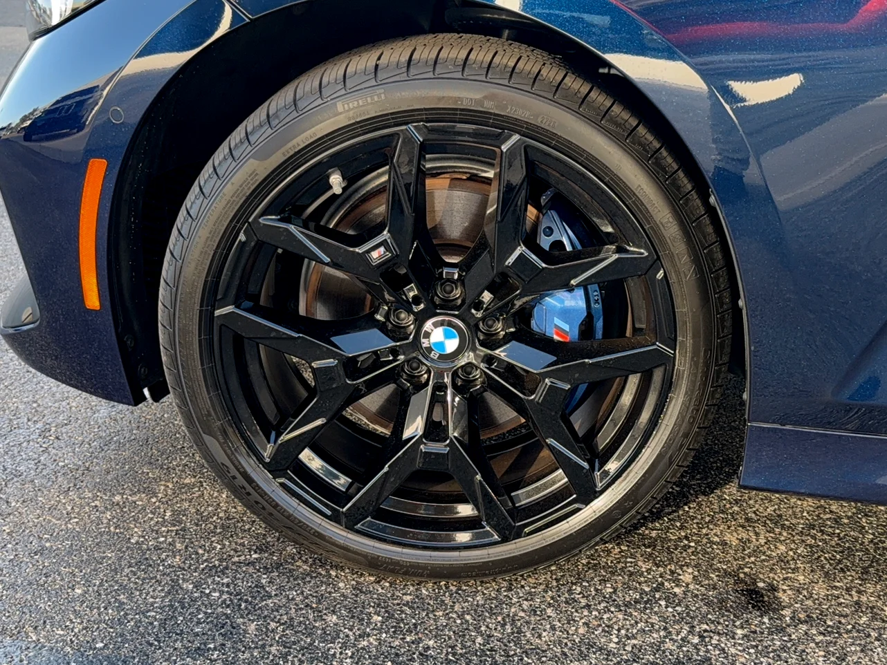 Certified Used 2025 Tanzanite Blue II Metallic BMW M340i xDrive image 30