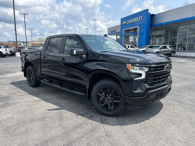Black 2026 Chevrolet Silverado 1500 Pickup Truck Four-Wheel Drive