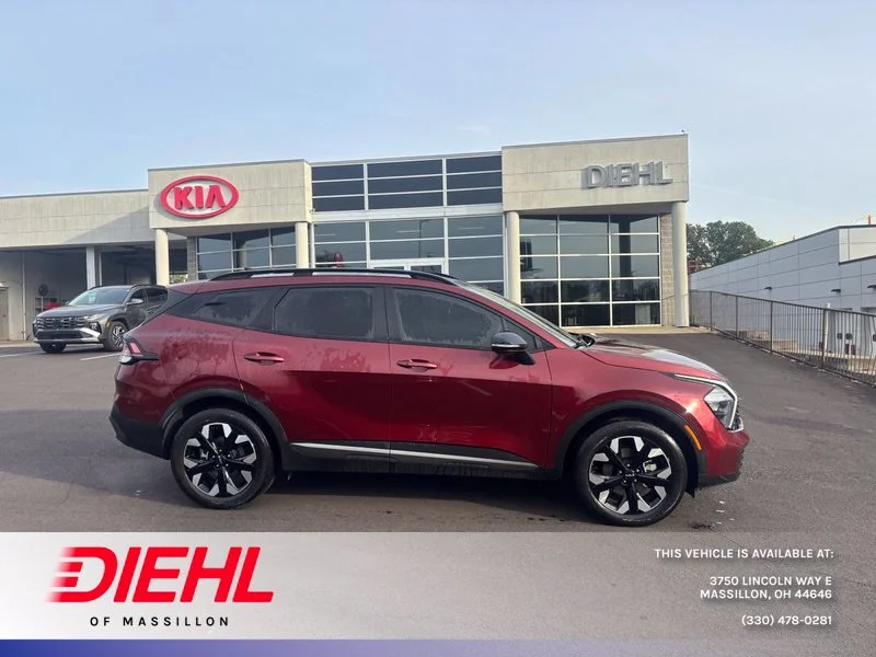 Used 2023 Red Kia X-Line image 1