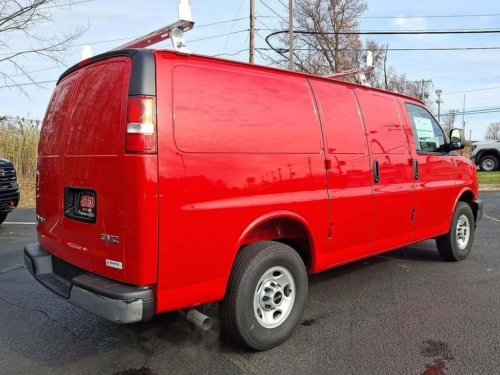 New 2025 Cardinal Red GMC Work Van image 4