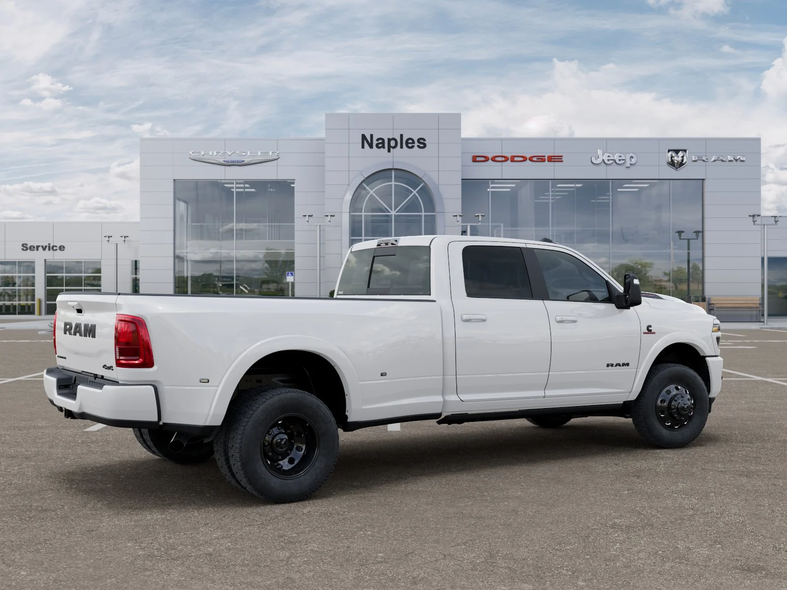 New 2026 Bright White Clearcoat RAM Limited image 30