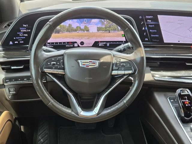 Used 2022 White Cadillac Premium Luxury image 22