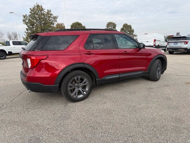 Certified Used 2022 Red Metallic Ford XLT image 14