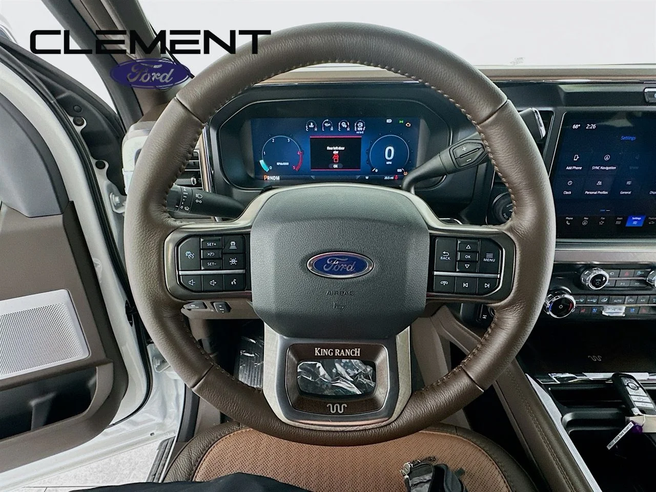 New 2026 Star White Metallic Tri-Coat Ford F-350® King Ranch® image 14