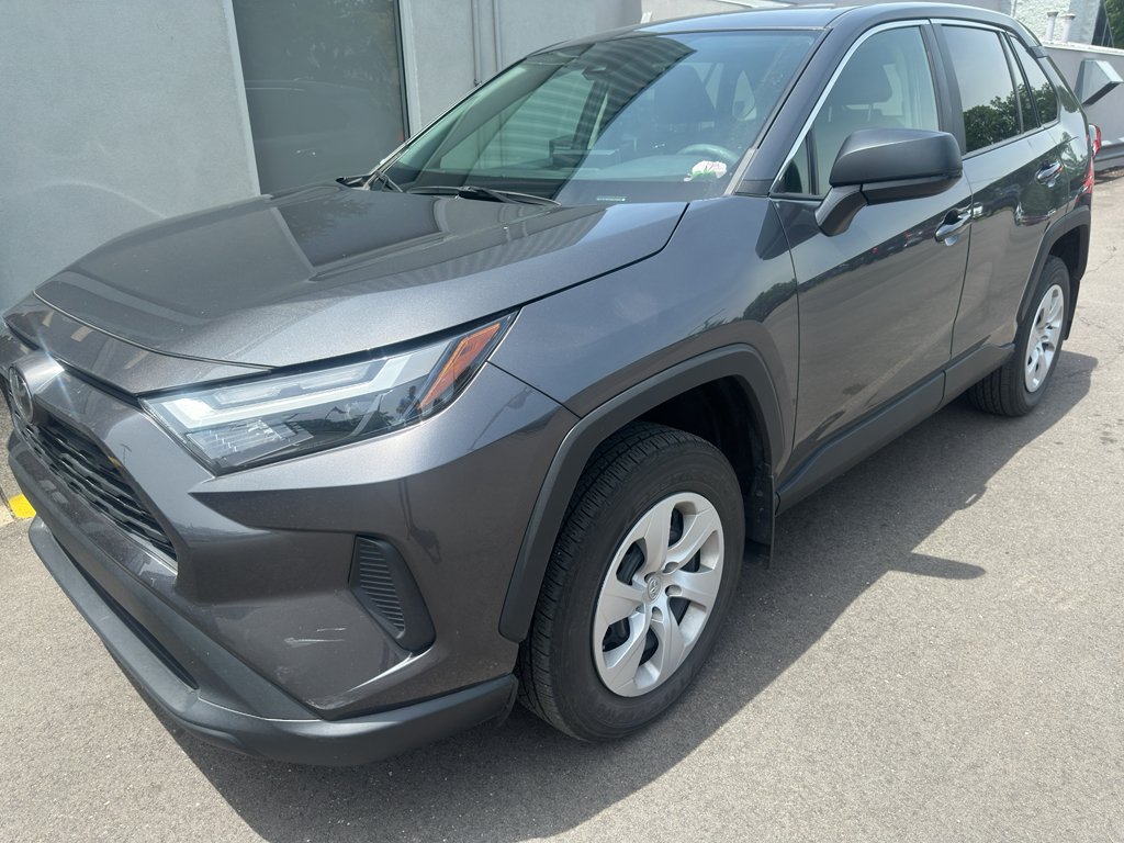 Used 2023 Magnetic Gray Metallic Toyota LE image 3