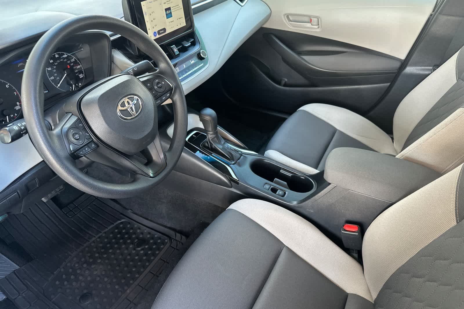 Used 2023 Classic Silver Metallic Toyota LE image 11