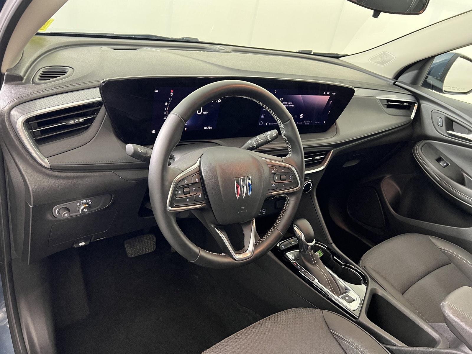 Used 2024 Ocean Blue Metallic Buick Preferred image 3