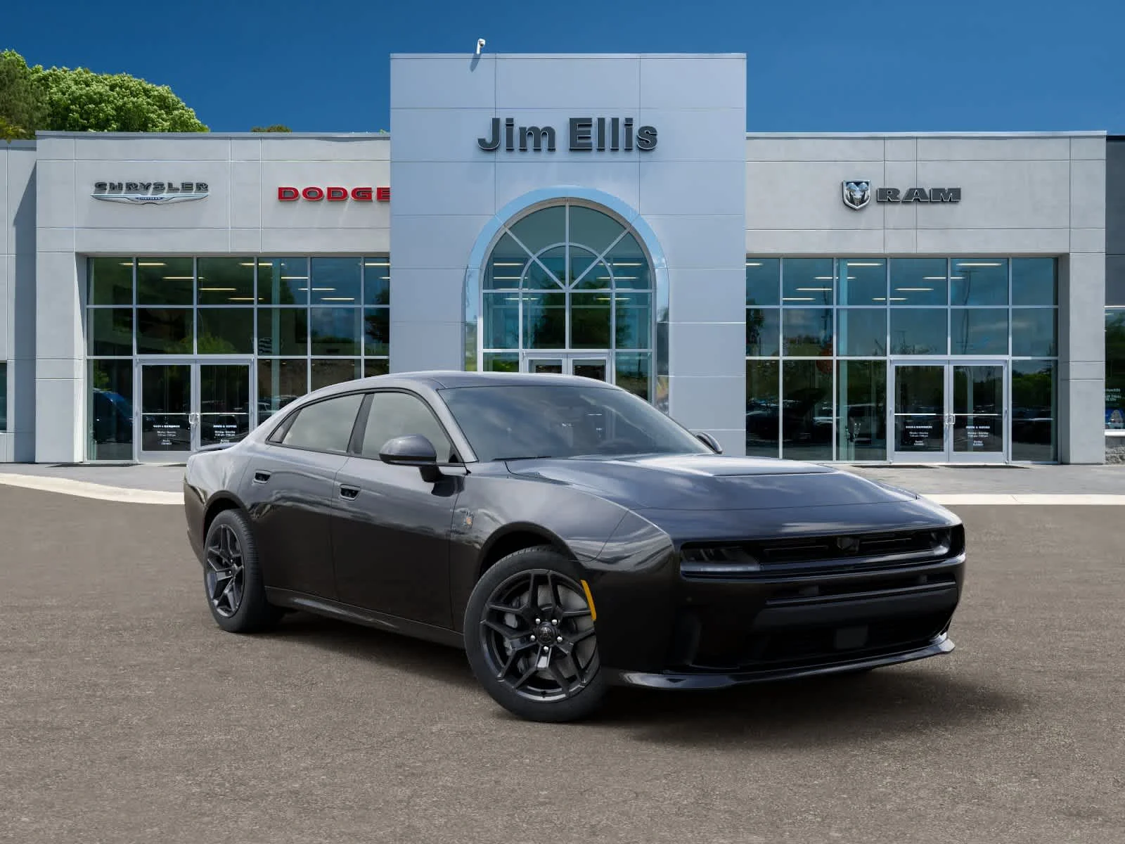 New 2026 Diamond Black Crystal Pearlcoat Dodge Scat Pack image 5
