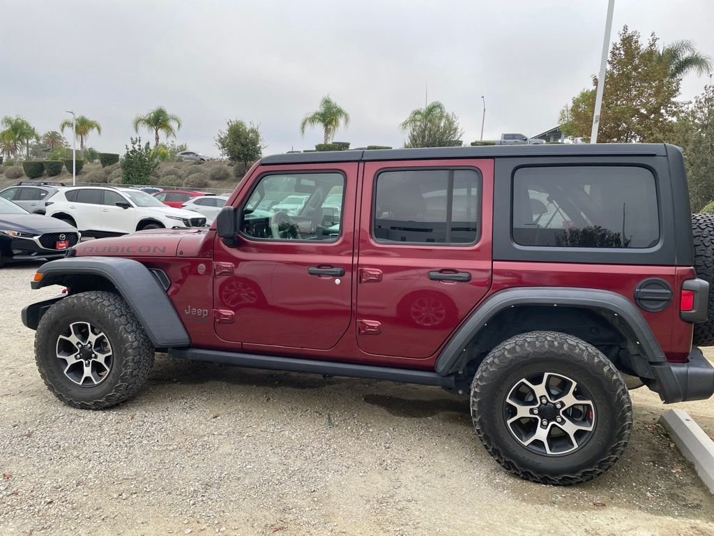 Used 2021 Snazzberry Pearlcoat Jeep Unlimited Rubicon image 6