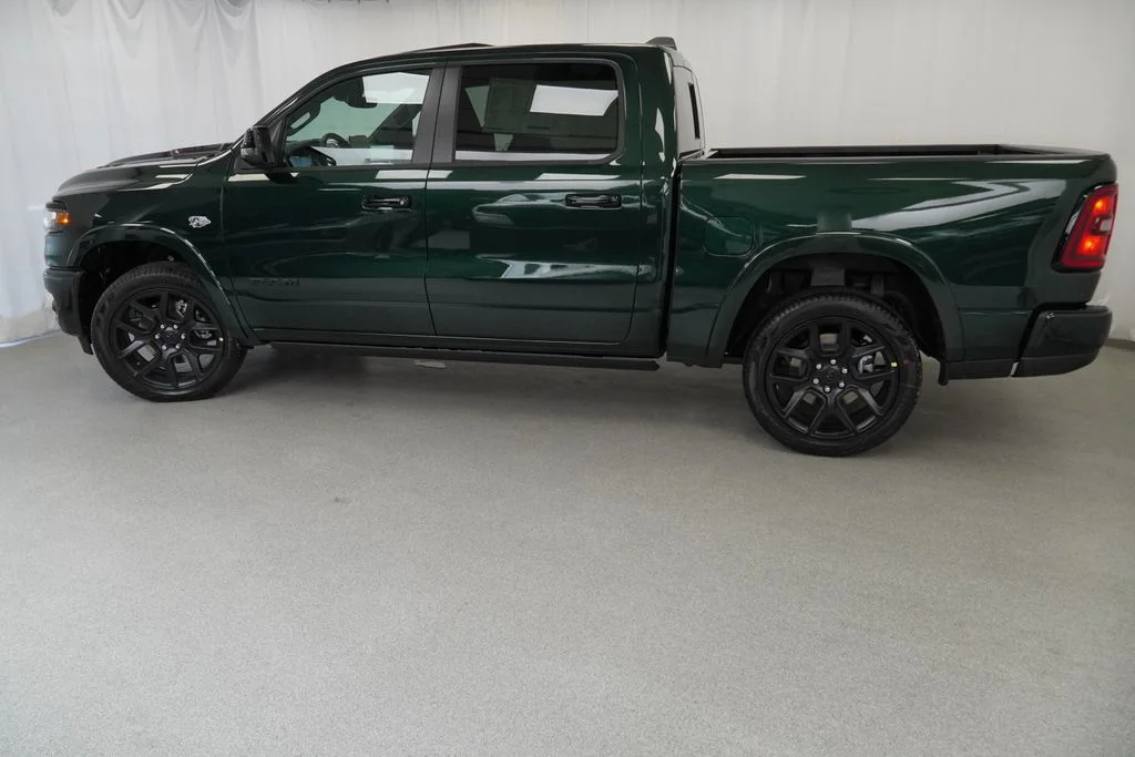New 2026 Serrano-Green Metallic Exterior Paint RAM Laramie image 14