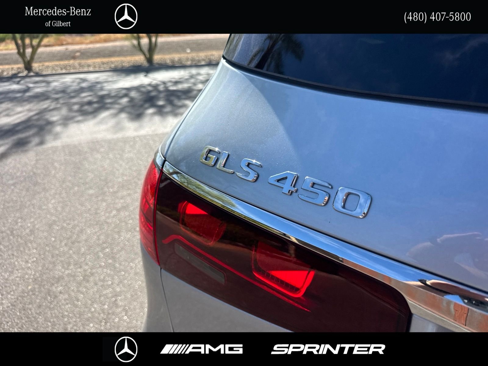 New 2026 Cirrus Silver Metallic Mercedes-Benz GLS 450 image 6